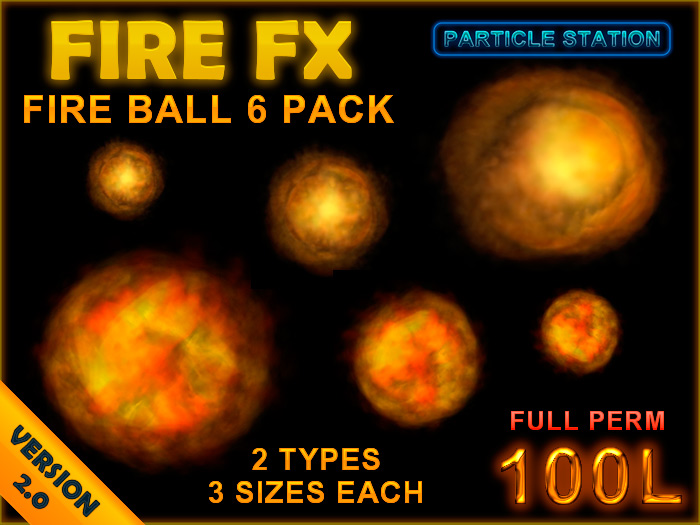 Fire Balls 6 Pack