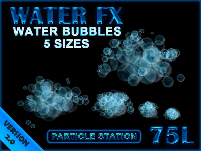 Water FX 5 Pack - Water Bubbles